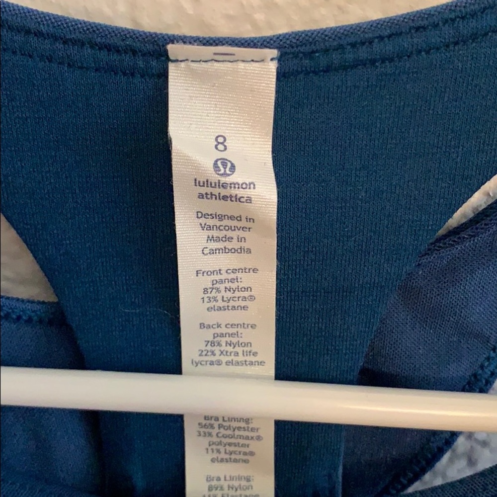 Lululemon Tank - Picture 2 of 5